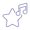 Favorite Playlist Illustration from UX Line Set