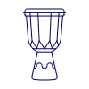 Instruments Drum 2 Illustration from UX Line Set