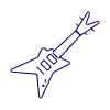 Instruments Guitar 2 Illustration from UX Line Set