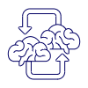 Knowledge Exchange Illustration from UX Line Set