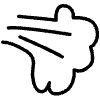 Smoke Effect Line 2 Element from Variable Scribbles Set