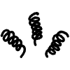Spiral Springs Line Element from Variable Scribbles Set