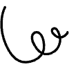 Swirl Abstract Line Element from Variable Scribbles Set
