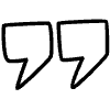 Highlight Quote Rectangle Element from Variable Scribbles Set