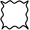 Curvy Frame Line Element from Variable Scribbles Set