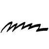 Highlight Line Underline Doodle 14 Element from Beveled Scribbles Set