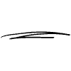 Highlight Line Underline Doodle 18 Element from Beveled Scribbles Set