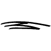 Highlight Line Underline Doodle 19 Element from Beveled Scribbles Set