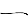 Highlight Line Underline Doodle 22 Element from Beveled Scribbles Set