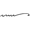 Highlight Line Underline Doodle 3 Element from Beveled Scribbles Set