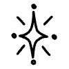 Star Sparkle Shine Line 4 Element from Variable Scribbles Set