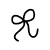 Bow Tie Line 3 Element from Variable Scribbles Set