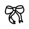 Bow Tie Line 4 Element from Variable Scribbles Set