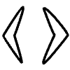 Bracket Solid Line Doodle Element from Variable Scribbles Set