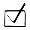 Check Box Validate Doodle Element from Beveled Scribbles Set