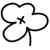 Flower Highlight Mark Line 1 Element from Variable Scribbles Set