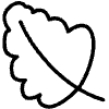 Leaf Line Element from Variable Scribbles Set