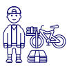 Paperboy 2 1 Illustration from UX Line Set