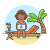 Nomad Freelance 1 5 Illustration from UX Colors Set