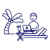 Nomad Freelance 2 1 Illustration from UX Line Set