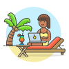 Nomad Freelance 2 5 Illustration from UX Colors Set