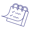 Note Checklist Illustration from UX Line Set