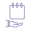 Note Share Hand Illustration from UX Line Set