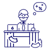 Accountant Sit 2 1 illustration - Free transparent PNG, SVG. No sign up needed.