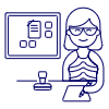 Employee Planner 2 Illustration from UX Line Set