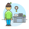 Employee Stand 2 4 illustration - Free transparent PNG, SVG. No sign up needed.