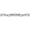 Bottom Ornament 5 Element from Art Nouveau Vectors Set