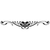 Bottom Ornament 6 Element from Art Nouveau Vectors Set
