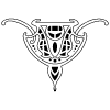 Centered Ornament 12 Element from Art Nouveau Vectors Set