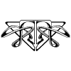 Centered Ornament 3 Element from Art Nouveau Vectors Set