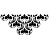 Centered Ornament 7 Element from Art Nouveau Vectors Set
