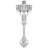 Set B Ornament 1 Element from Art Nouveau Vectors Set