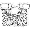 Set D Ornament 5 Element from Art Nouveau Vectors Set