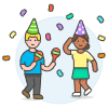 Maraca Dance 1 Illustration from UX Colors Set