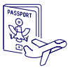 International Fligt 1 Illustration from UX Line Set