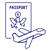 International Fligt 2 Illustration from UX Line Set
