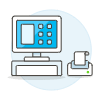 Cashier Closed Illustration from UX Colors Set