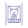 Missing Cat illustration - Free transparent PNG, SVG. No sign up needed.