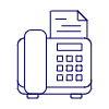 Telephone Fax 2 illustration - Free transparent PNG, SVG. No sign up needed.