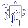 Image Like 1 Illustration from UX Line Set