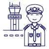 Pilot 4 Illustration from UX Line Set