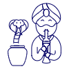 Snake Charmer 1 Illustration from UX Line Set