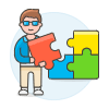 Plugin Developer 1 Illustration from UX Colors Set