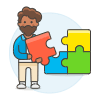 Plugin Developer 3 Illustration from UX Colors Set