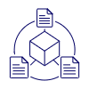 Plugin Module Documents Illustration from UX Line Set