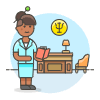 Psychologist 11 Illustration from UX Colors Set